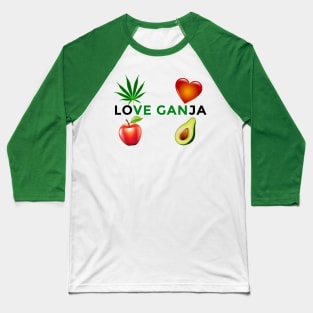 LO VE GAN JA Baseball T-Shirt